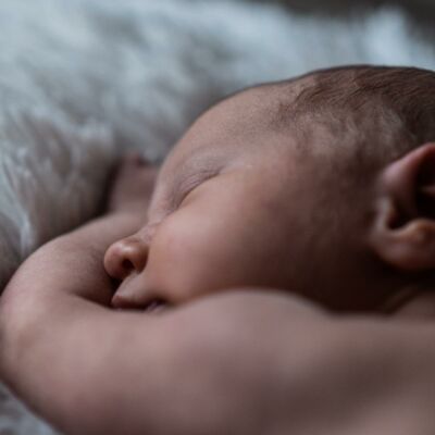 confident birth club baby sleeping